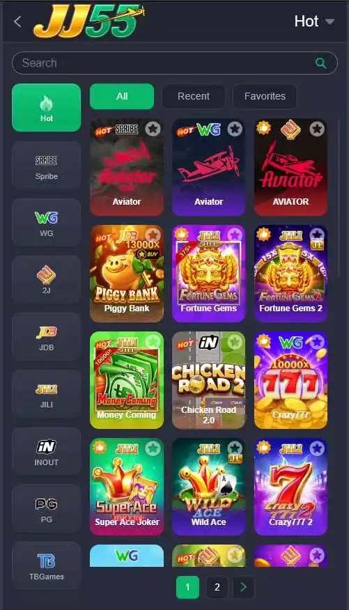 JJ55 Slots